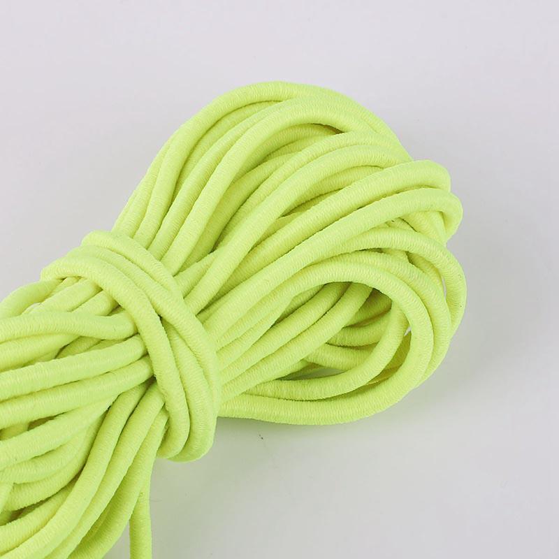 Vogue 2.5mm/2mm 5m/Pack Sewing Tools High Quality Coloured Durable DIY Elastic Band Handmade Sewing Material Accessories Elastic Cord