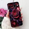 Case For Google Pixel 7 Pro Cover GE2AE New Stylish Butterfly Flower Marble Soft Black Silicone Bumper For Google Pixel 7 Fundas