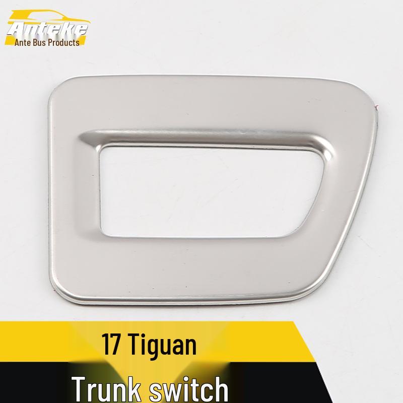 Decorative Sticker for Teramont Trunk Switch Bright Ring & Tailgate Button – Fits 17 Models