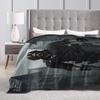 Leon Kennedy Throw Blanket Super Soft Funny Blanket  For Couch Chair Travel Flannel Bedspread Bed Cover