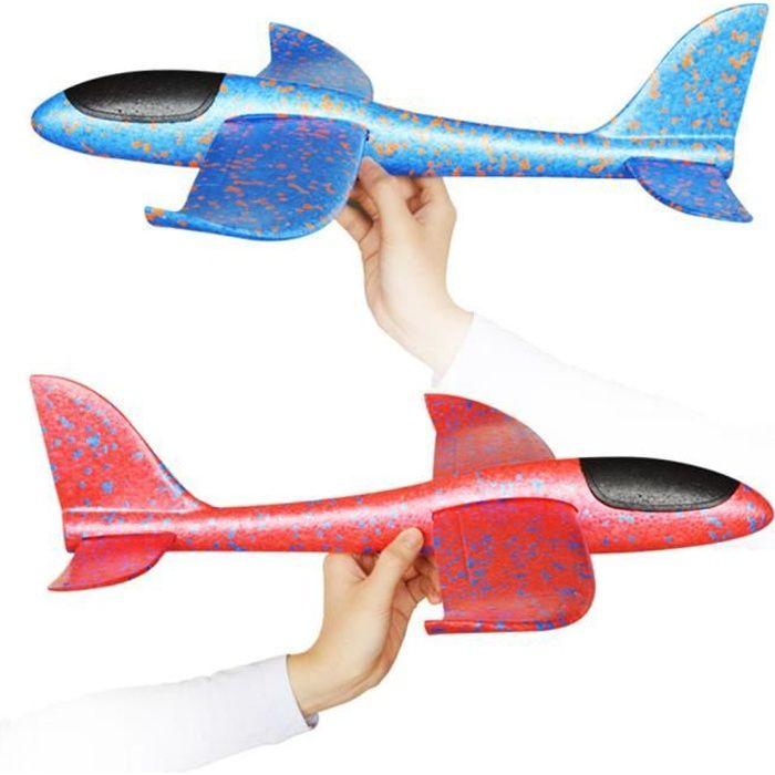 Avion Planeur - Inertielle - EPP - 48 cm - Léger - Mixte - 6 ans et plus