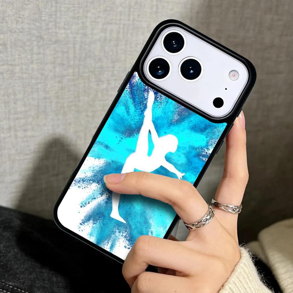 Чехол Case для iPhone 17 Air 16 Pro Max 15 Plus 11 13 Mini 14 12 Задняя крышка телефона Гимнастическая бревно оригинал