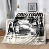 Ronaldo's Celebration Moment Blanket Soft & Cozy Great for Couch Office Chair Seaside Four Seasons Universal Playful Design Gifts For Family Or Friend