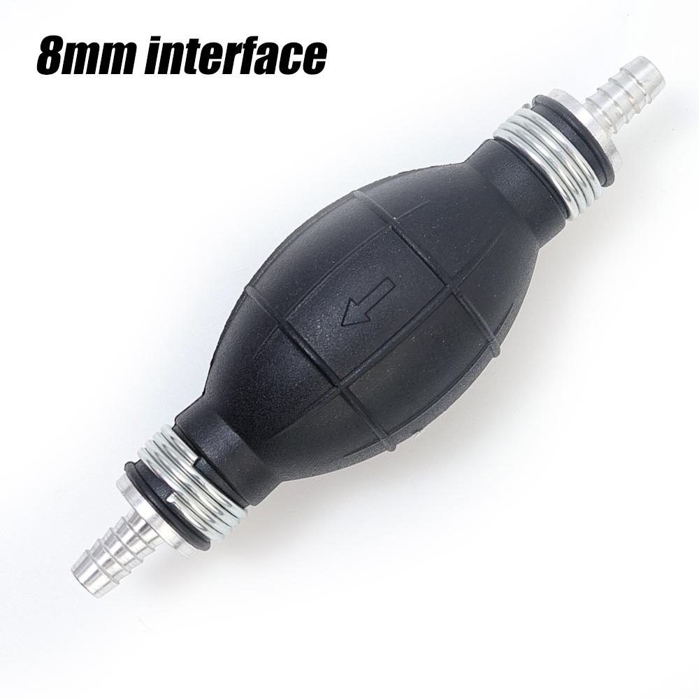 Автомобильный ручной топливный насос Автоматическая резиновая масленка 6/8/10/12 мм алюминиевый интерфейс насос для перекачки дизельного масла ручной насос для бензина и дизельного топлива