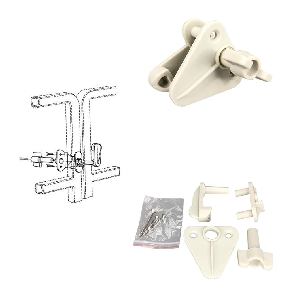 Travel Yacht Safety Door Latch Lock Pontoon Gate Holder Hardware for Boat Marine Multipurpose Wear Resistant Door Button
