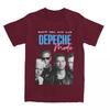 Casual Depeches Mode Retro T Shirt For Men Women 100Cotton Short Sleeve Round Neck Summer Top Tee