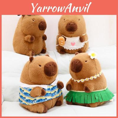 Очаровательная плюшевая игрушка капибара, аутентичное чучело, мягкая подушка из полипропиленового хлопка, подарок