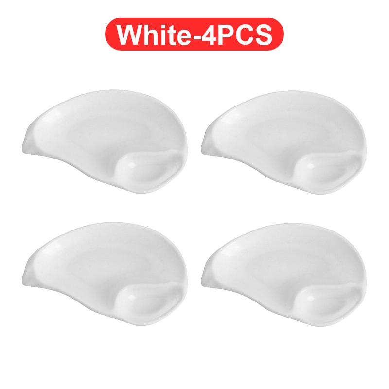 Креативная форма для ракушек Пластиковые тарелки для пельменей с уксусными дисками Суши Картофель фри Завтрак Сухофрукты Косточки Плевательные блюда Посуда