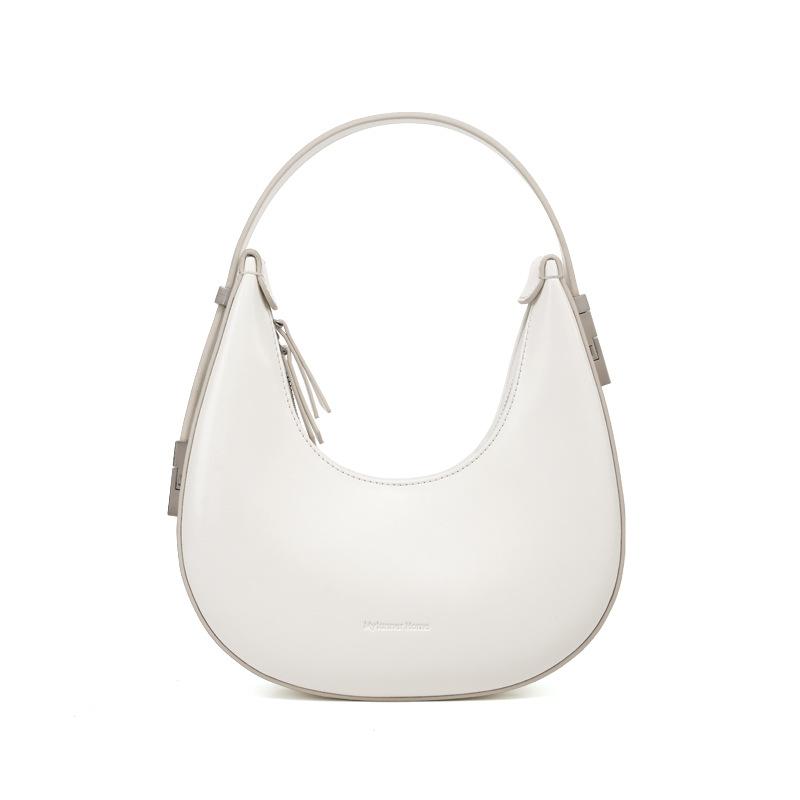 Soft Leather Tote Bag For Women Fashionable And Casual Large Capacity Cowhide Handbag Single Leather Strap Underarm Bag Shoulder Bag