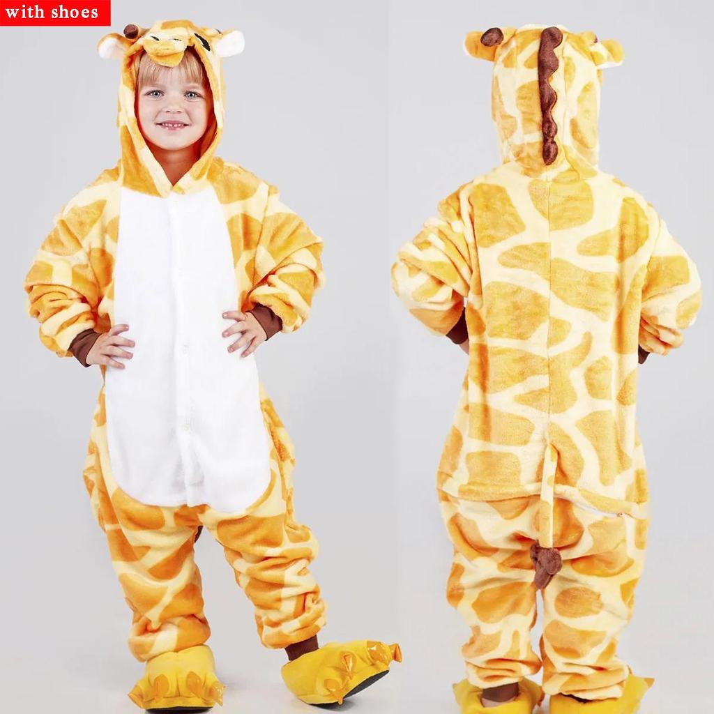 Комбинезон кигуруми, детские пижамы с единорогом для детей, детские пижамы с героями мультфильмов, детский костюм, зимний костюм для девочек, единорог, Jumspuit