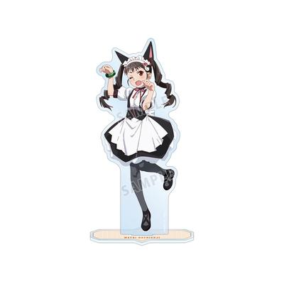 Серия Monogatari x STEINS GATE Оригинальная иллюстрация коллаборации Большой акриловый стенд Вер.