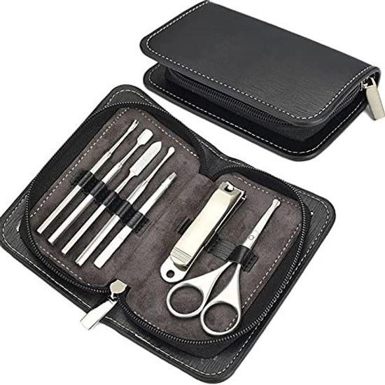 7-piece nail clipper kit care pedicure scissors pincher pick utility art manicure set tools