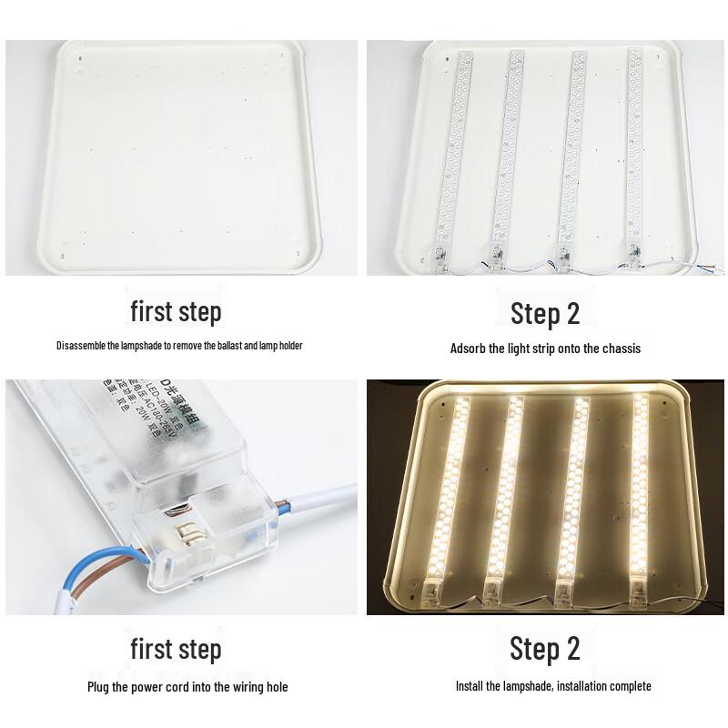 Qijia QJ5008 LED Sound & Light Control Ceiling Lamp Module