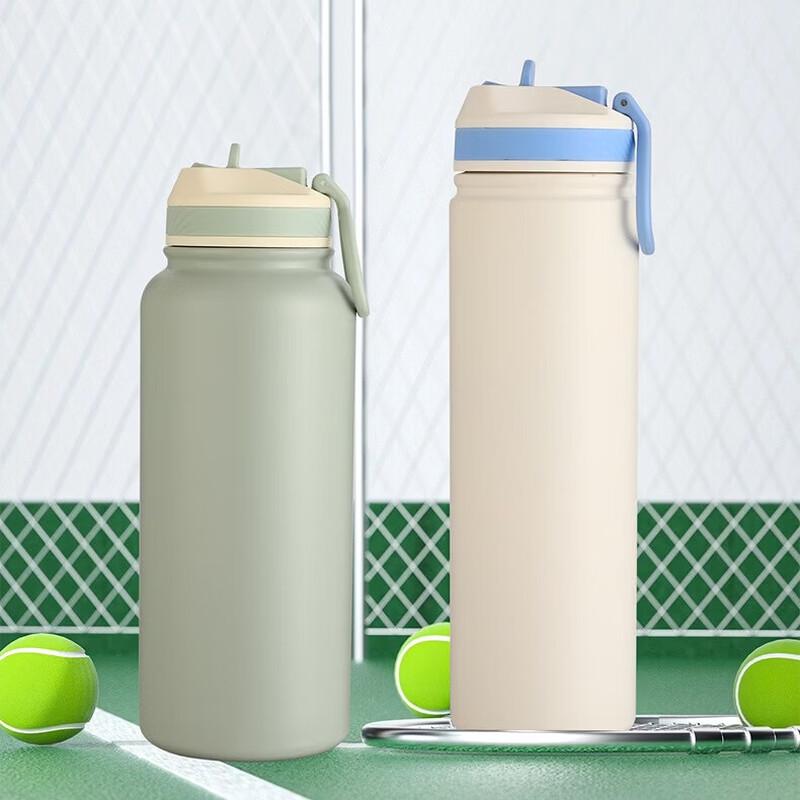 Спортивная бутылка Youtaolili из нержавеющей стали с вакуумной изоляцией
