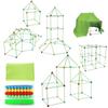 Building Castles Fort Building Blocks Tunnels Tents Tent Brick Kit  Kids Toy