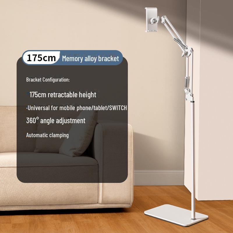 Многофункциональная напольная подставка для телефона и планшета Lazy Floor для кровати, дивана и спальни
