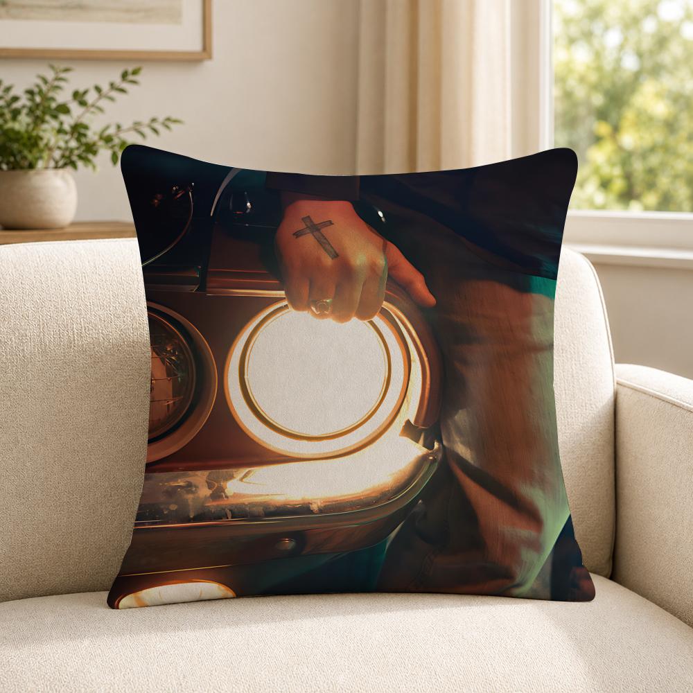 Singer GGavin AAdcock Cushion Cover Soft Short Plush SkinFriendly Cushion Case for MultiScene Use
