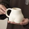 Porcelain Coffee Mug Butt Body Shape Tea Cup Gift Ceramic Mug  Household