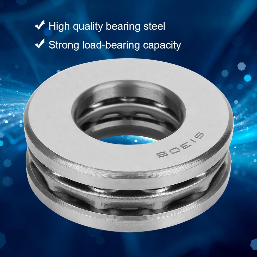 Упорный шарикоподшипник плоское упорное давление высокоточное стальное промышленное оборудование 51306