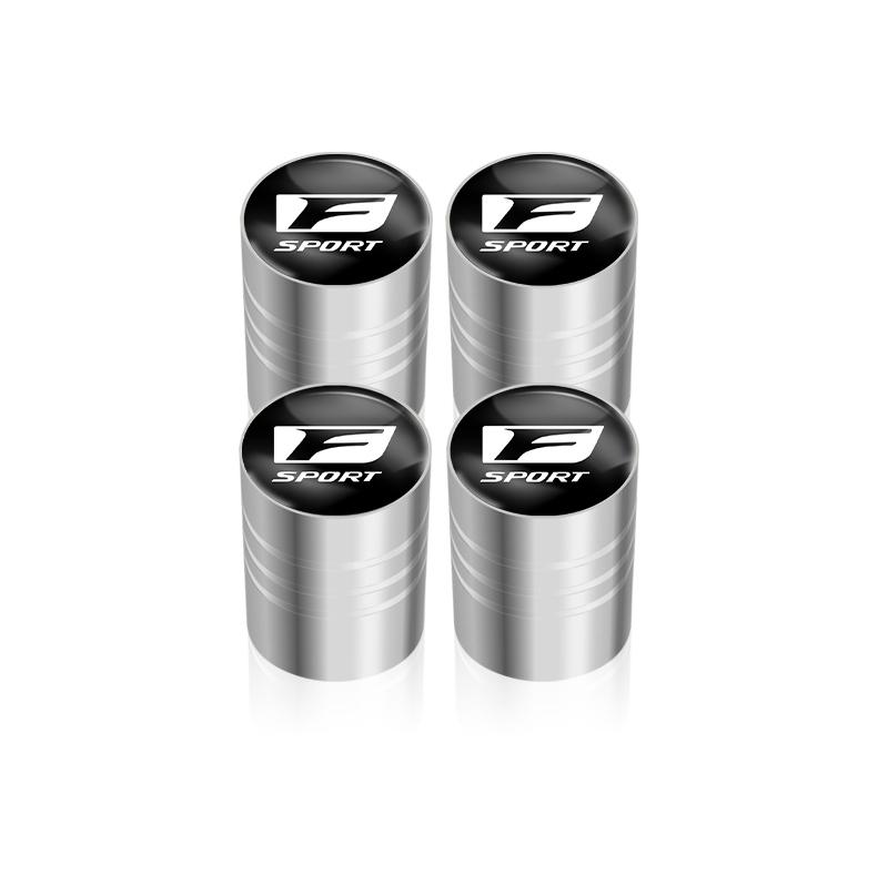 4 шт. Металлические колпачки на ниппель колеса автомобиля, пылезащитные аксессуары для Lexus F SPORT Plug-in Hybrid ES UX 300e GX LBX NX RX 350h 450h