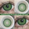 Eyeshare New Color Contact Lenses Blue Annual Disposable Soft Lenses Fashion Green Contact Lenses Natural Brown Color Cosmetic Contact Lenses 1 Pair