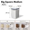 OXO Storage Container Oxo Plastic Airtight Pop Container Big Square Medium 4.2L