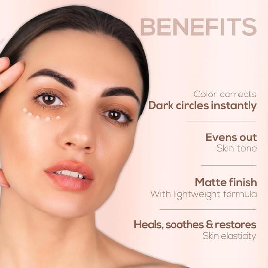 Фильтр RENEE DC - Medium 10 г, мгновенно корректирует темные круги под глазами, легкая текстура, стойкая формула