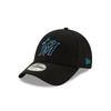 Casquette - New Era - 9FORTY - Miami Marlins - Noir - Ajustable - 100% Polyester