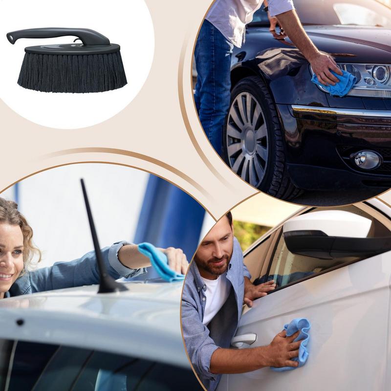 Ручная щетка для пыли для автомобиля, мягкая щетка для экстерьера автомобиля для очистки от пыли, вращающаяся на 360 градусов швабра для детализации, инструмент для технического обслуживания автомобиля для