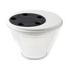 [No No Ji] Multi-Spinner Salad Spinner 5-in-1 (Wash/Drain/Steam/Serve/Store) Microwave & Dishwasher Safe, Compact 1.7L Steamer, Warm