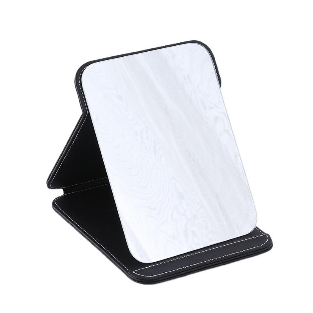 Folding Desktop Stand Mirror Portable Vanity Mirror Easy To Carry Makeup Mirror