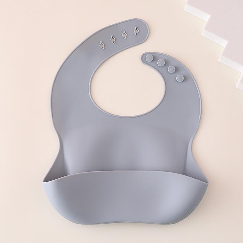 Детские силиконовые нагрудники Герметичные Легко моются Прочные и мягкие Стильные и функциональные Универсальный нагрудник для кормления, чтобы не было беспорядка во время еды