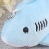 Shark Keyring 12CM Bag Pendant Shark Plush Toy Ocean Animal Key Chain Pendant Shark Key Chain