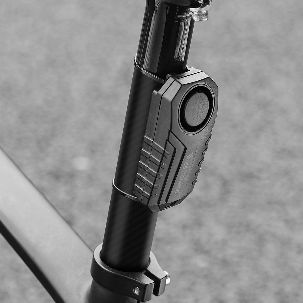 Противоугонная велосипедная сигнализация с высокой видимостью, беспроводная велосипедная сигнализация с датчиком движения для электронного велосипеда, водонепроницаемая