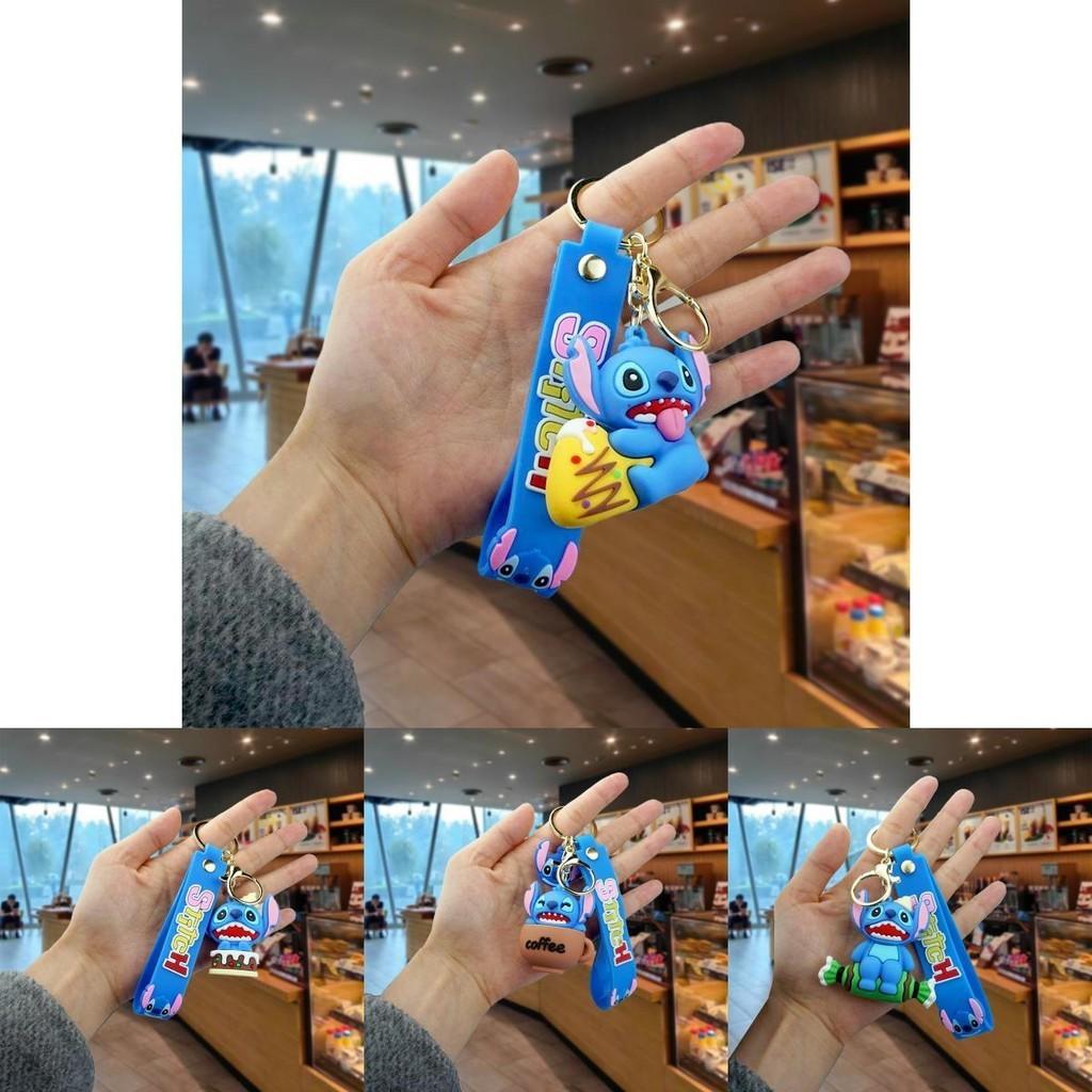 Очаровательные мультяшные брелоки Стич, аксессуары для сумок и подарков, милый декор для пар