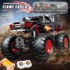 MOULD KING 18008 Technical Building Blocks APP RC Motorized Flame Climbing Truck Model Assembly Bricks Kids Toys Christmas Gifts