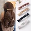 Korean Elegant Hairpins Hairgrips Crystal Rhinestone Barrettes Hair Clips Women Girls Hair Accessories One Line Hair Grips
