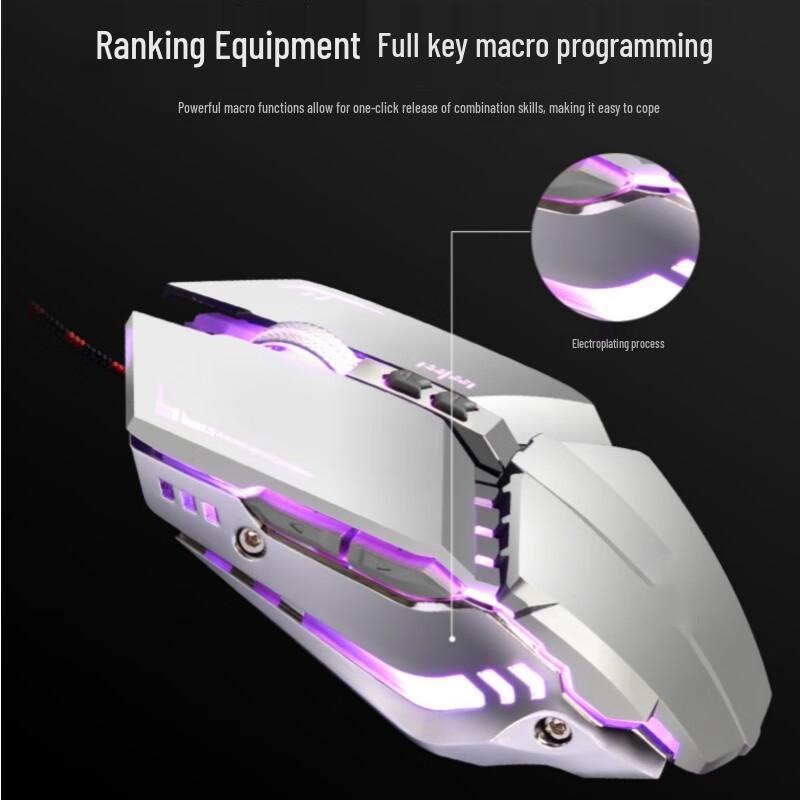 SooPii G20 Wired Macro Programmable Gaming Mouse