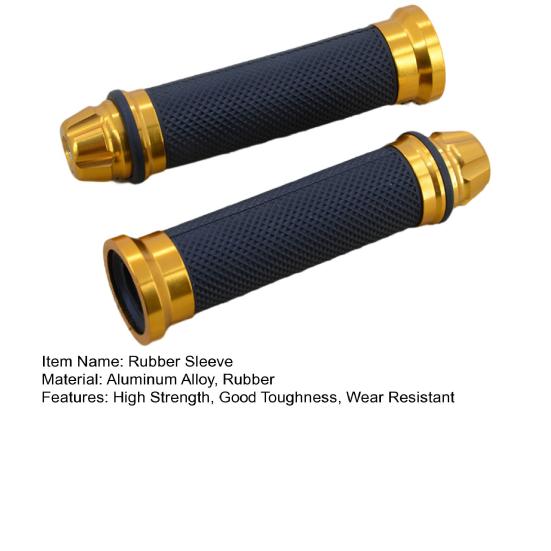 Handle Grips Lightweight Anti-skid Easy Installation Impact-resistant Handle Grips for Motorcycle
