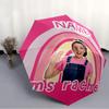 Personalized Name M-Ms Rachel Print Umbrella - Automatic Open/Close, Eight-Rib Durable Frame, Automatic Folding Umbrella