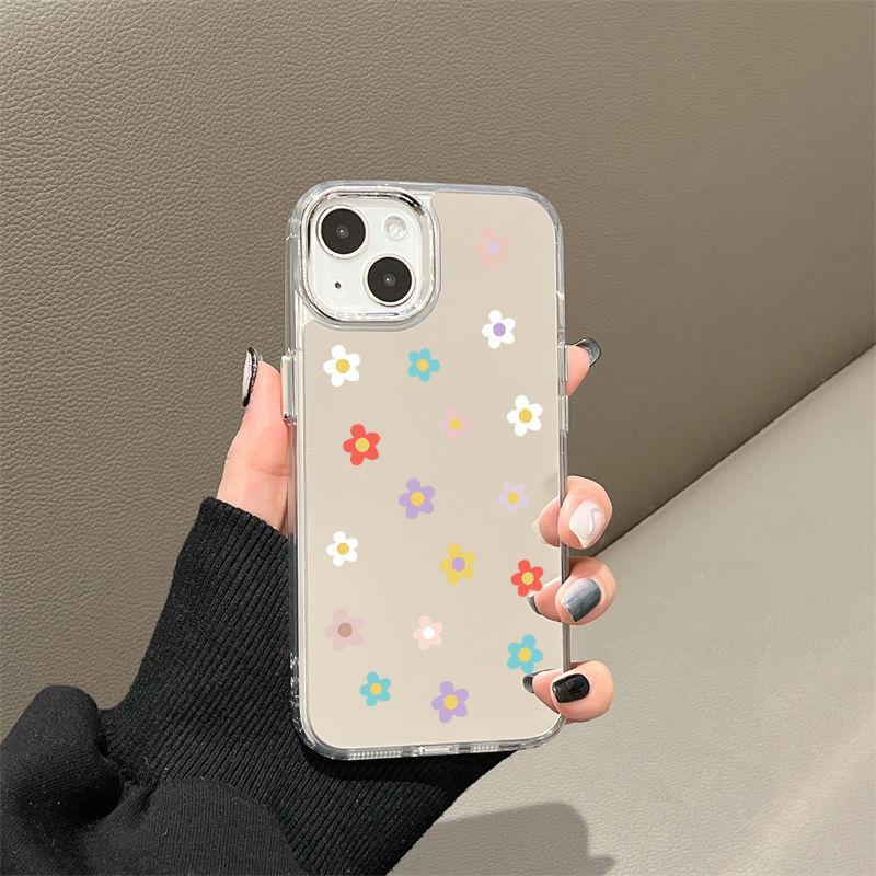 Цветы маленькие для чехла на телефон iPhone17promax 16 niche 14/13 Apple 12 зеркальце для макияжа 15