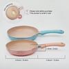 16cm Non-stick Frying Pan Mini Egg Pan Breakfast Omelet Pans Skillet Pancake Home Induction Gas Stove Saucepan Kitchen Cookware