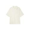 Свободный крой спортивной рубашки поло мужские топы Han-Jade-White IT3932