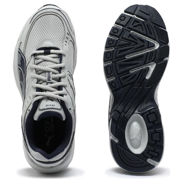 Puma Axis Comfortable Versatile Low-Top Dad Shoes Unisex Sneakers Light-Gray 368465-19
