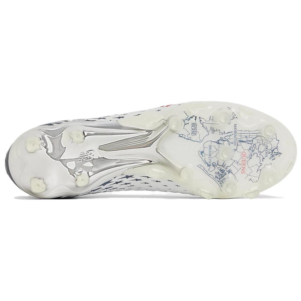 New Balance Кроссовки унисекс Timothy Weah x Tekela v4 Pro Low FG Queens Finest Белый Красный Синий ST1FLGC4