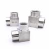 Высокое давление 1/8" 1/4" 3/8" 1/2" 3/4" 1" BSP NPT Внутренняя Наружная Угольник Угол 90 Градусов Соединитель 304 Нержавеющая Сталь Трубный Фитинг Вода Газ