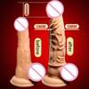 2 Size Reusable Condoms Extender Penis Sleeve Silicone Dildo Condom Sex Toys for Men Delay Ejaculation Cock Ring Intimate Goods