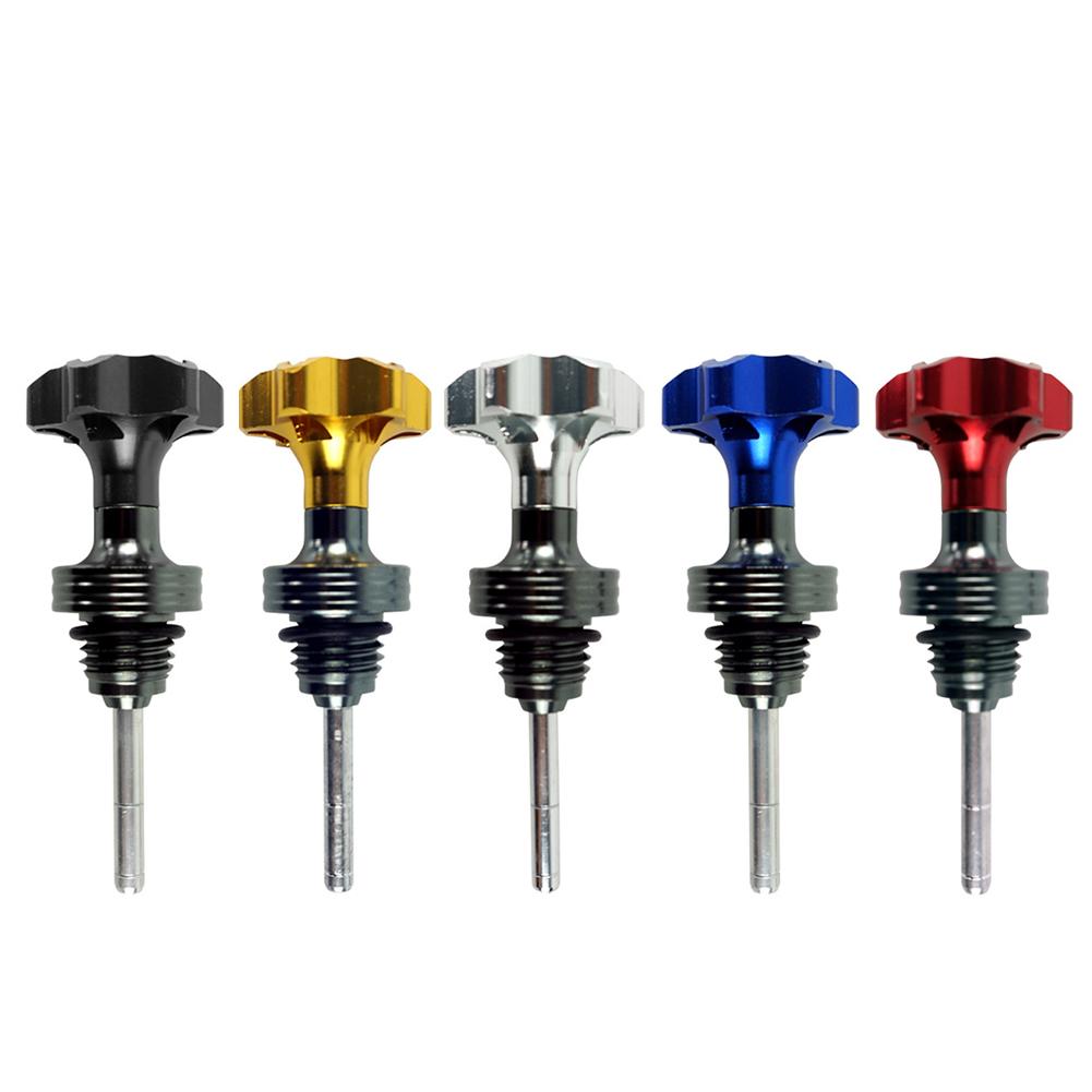 Алюминиевый масляный щуп для двигателя мотоцикла скутера, пробка для заливной горловины, указатель уровня масла в картере двигателя