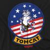 Top Gun Unisex Adult Tomcat Sigil T-Shirt