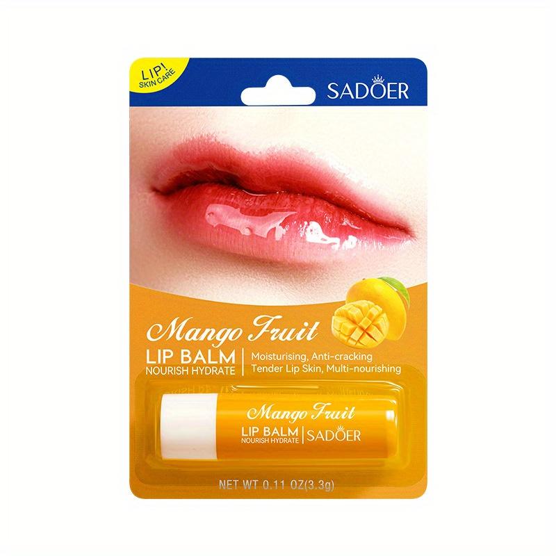 Refreshing Fruit Hydrating Multi-color Mixed Lip Balm. Deeply Hydrating and Nourishing Lips. The Texture Is Gentle and Suitable for All Skin Types.